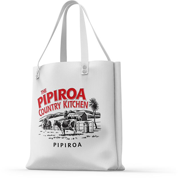 Pipiroa Country Kitchen Logo and Branding